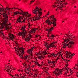 Soma Cool Nights Pajama PJ Set Long Sleeve and Ankle Pants Medium